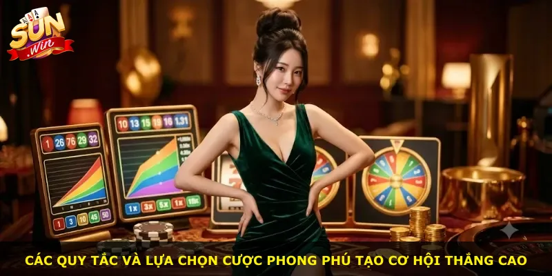 Các quy tắc và lựa chọn cược phong phú tạo cơ hội thắng cao