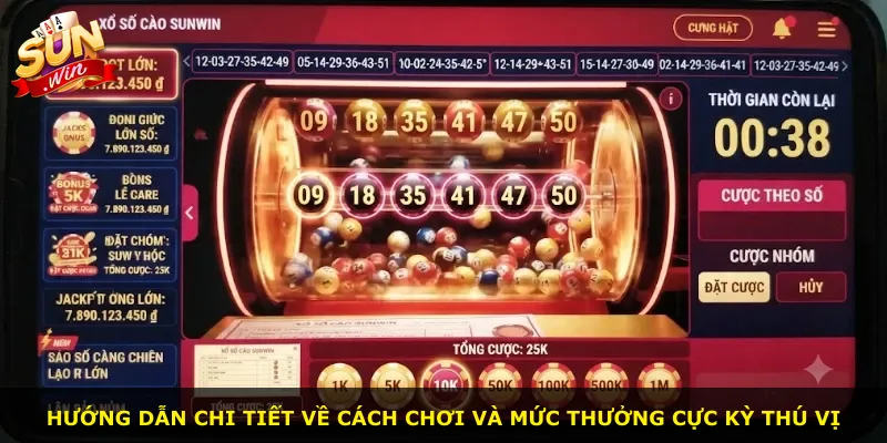 Hướng dẫn chi tiết về cách chơi và mức thưởng cực kỳ thú vị