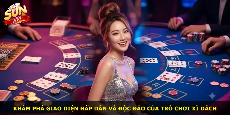 Khám phá giao diện hấp dẫn và độc đáo của trò chơi Xì Dách