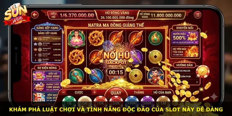 Khám phá luật chơi và tính năng độc đáo của slot này dễ dàng
